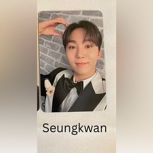 Official Seventeen FML Carat Version Photocard Seungkwan
